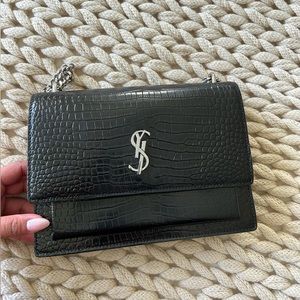 Trendy Croc Style Handbag